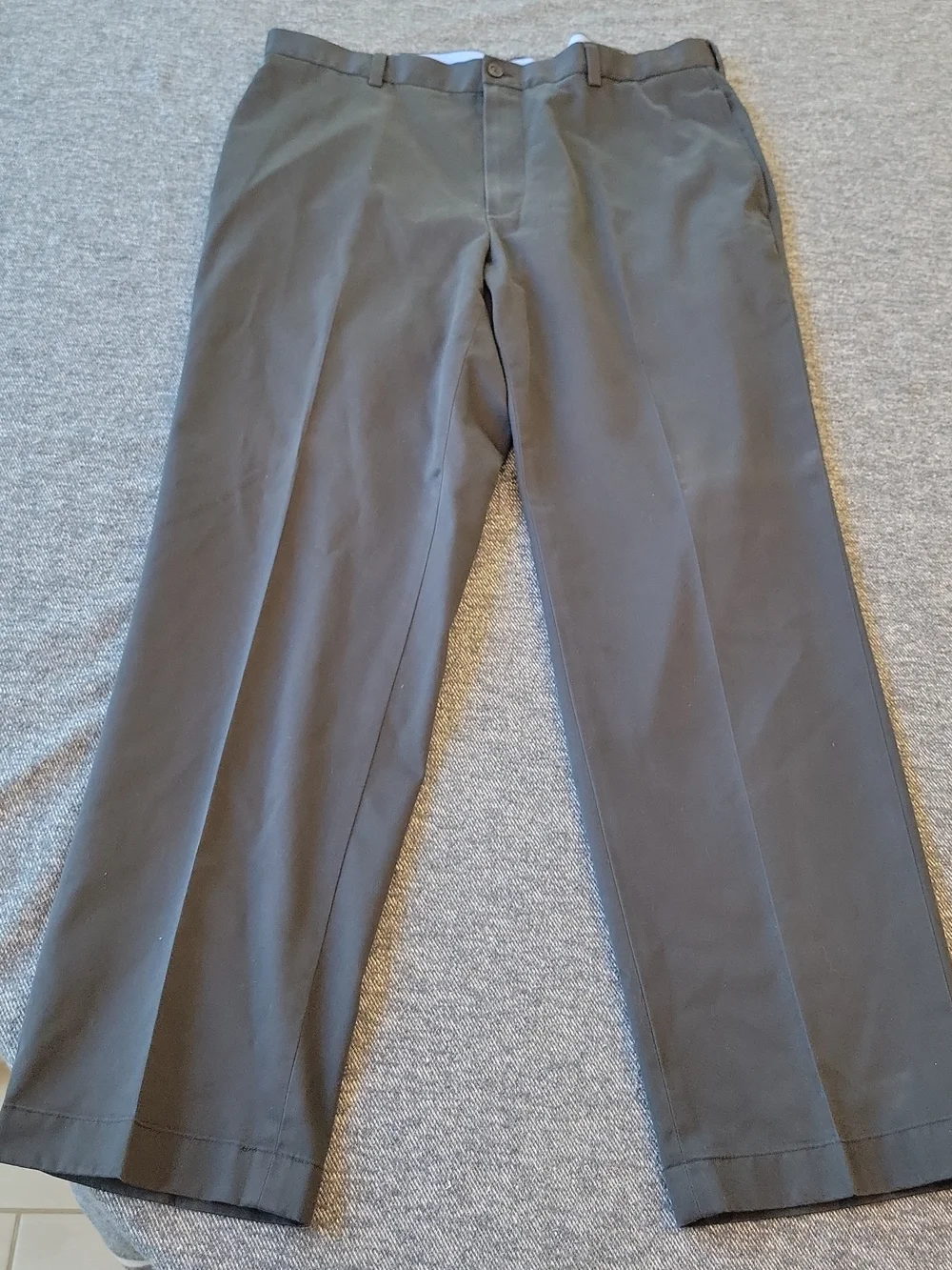 Brooks Brothers Advantage Chino Clark Men's 38x32 Black Golf‎ Pants Lightweight